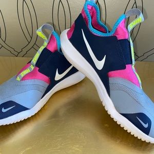 Nike slip on tennis shoes.